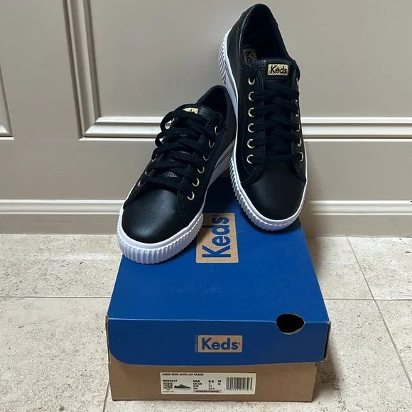 Keds Crew Kick Alto Lea Sz 6.5 NIB - Picture 5 of 5
